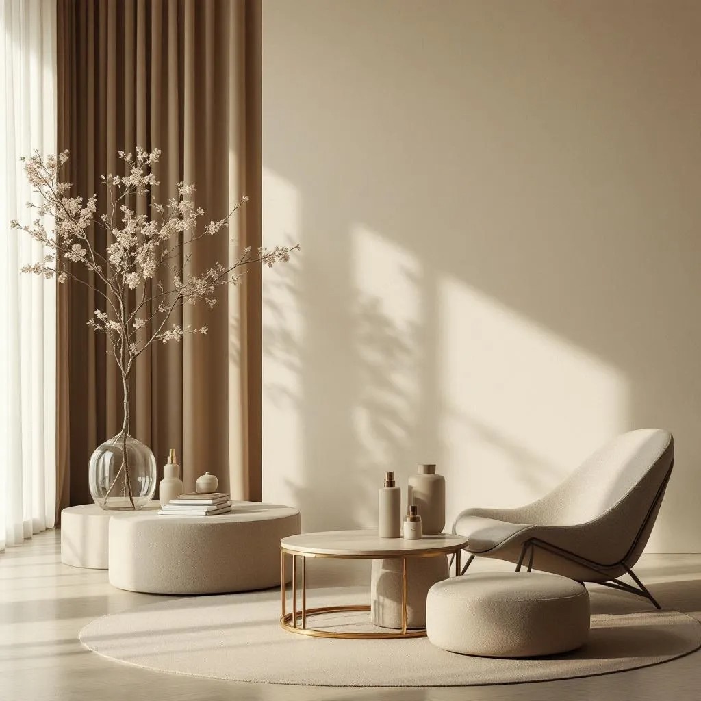 Beautifully renovated modern home interior